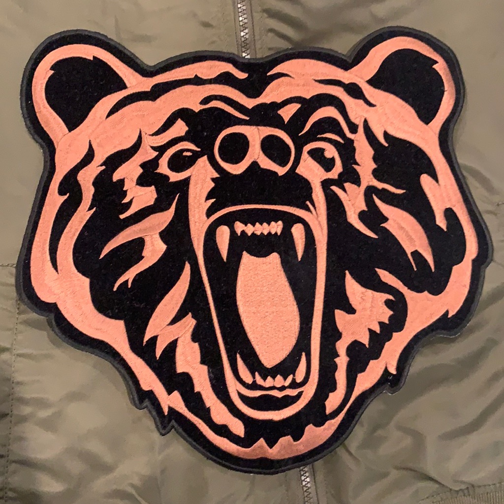 Giant Bear Back Patch